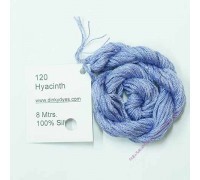 Шёлковое мулине Dinky-Dyes S-120 Hyacinth